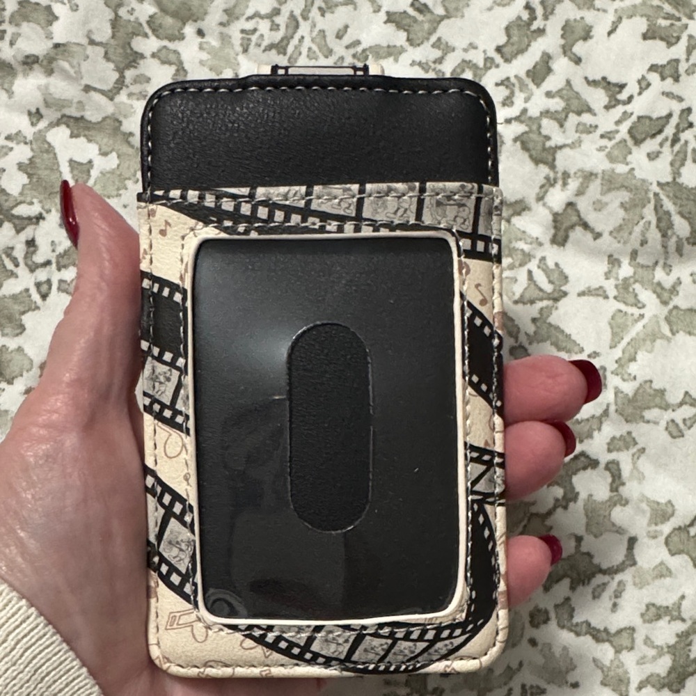 Loungefly Black and White Mickey Mouse Card Holder - Picture 7 of 9